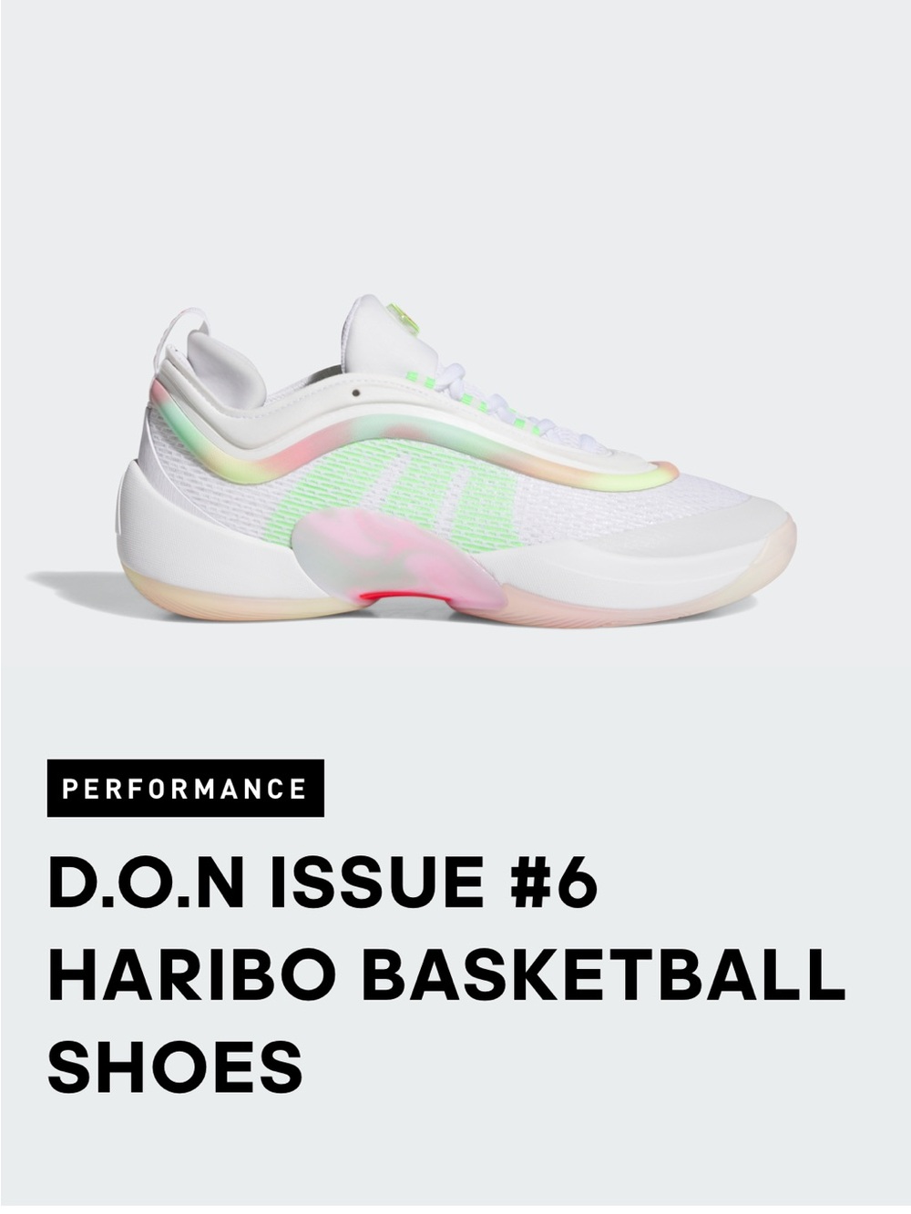Adidas D.O.N ISSUE #6 HARIBO BASKETBALL SHOES size 9.5 - Picture 10 of 10